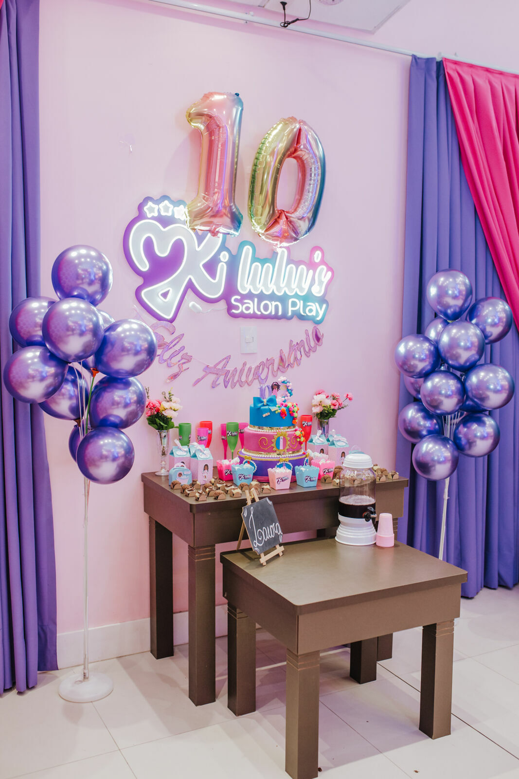 Foto Festa Infantil Laura no Salão Kilulus em Florianópolis - Imagem 1