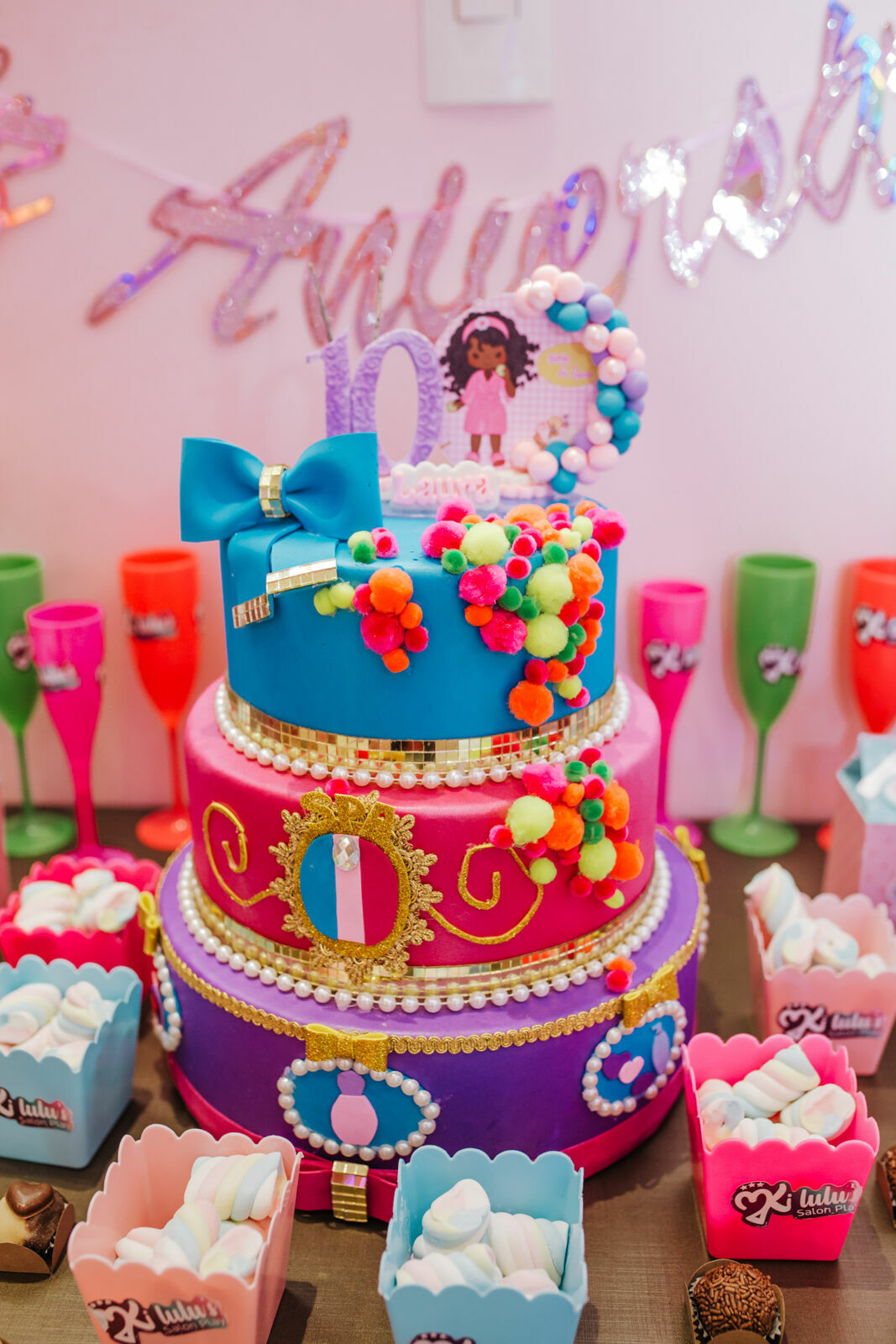 Foto Festa Infantil Laura no Salão Kilulus em Florianópolis - Imagem 3