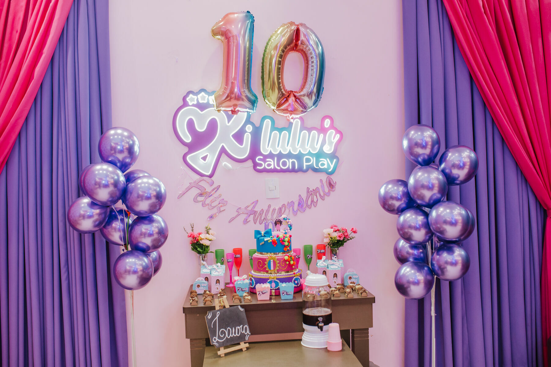 Foto Festa Infantil Laura no Salão Kilulus em Florianópolis - Imagem 2