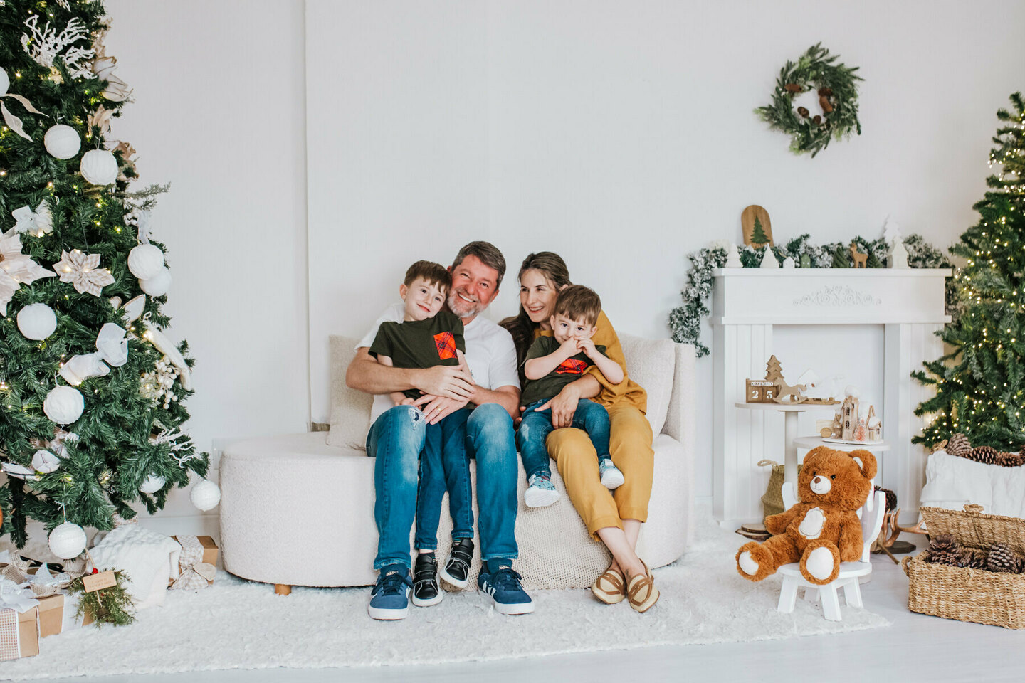 Fotos do Ensaio de Natal da Suzana e Família 